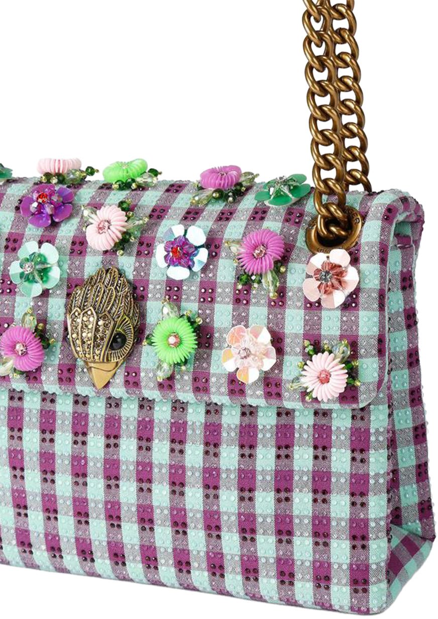 Kurt Geiger London Mini Kensington Flower Bag Divers