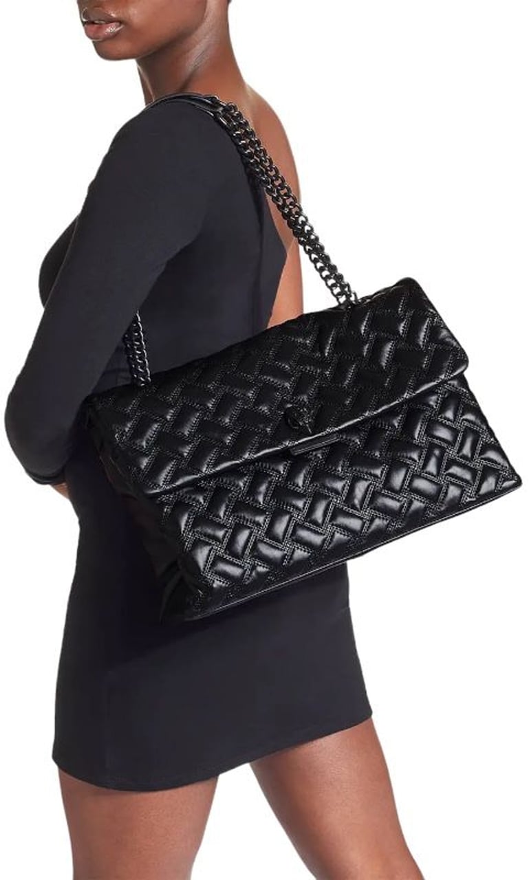 Kurt Geiger London Kensington Drench Schoudertas Xxl Zwart