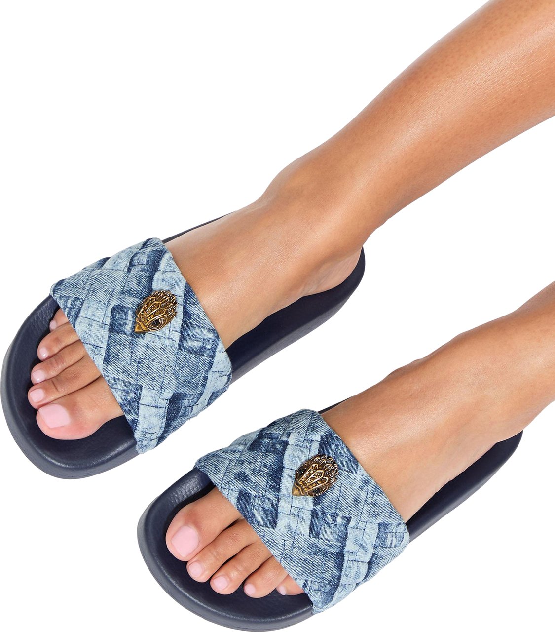 Kurt Geiger London Meena Eagle Denim Blauw