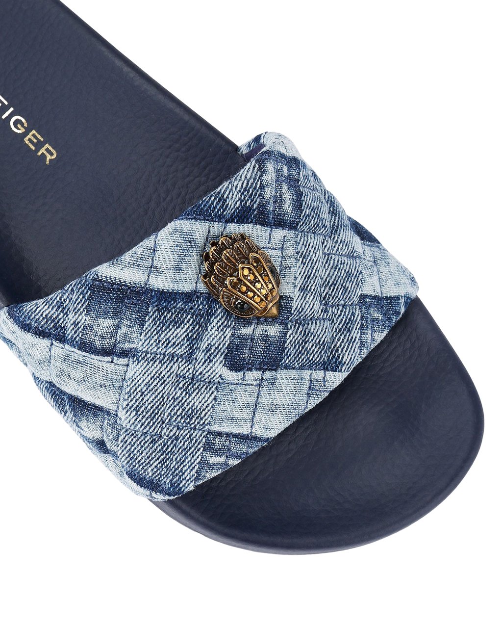 Kurt Geiger London Meena Eagle Denim Blauw