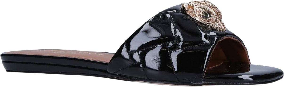 Kurt Geiger London Dames 225-Kensington Flat Sandal Zwart