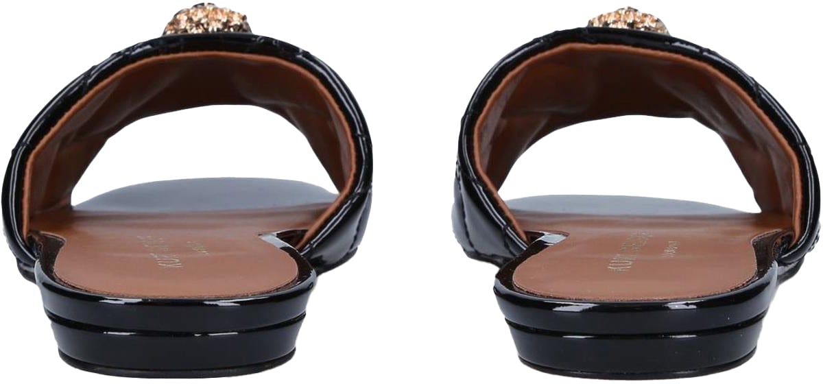 Kurt Geiger London Dames 225-Kensington Flat Sandal Zwart