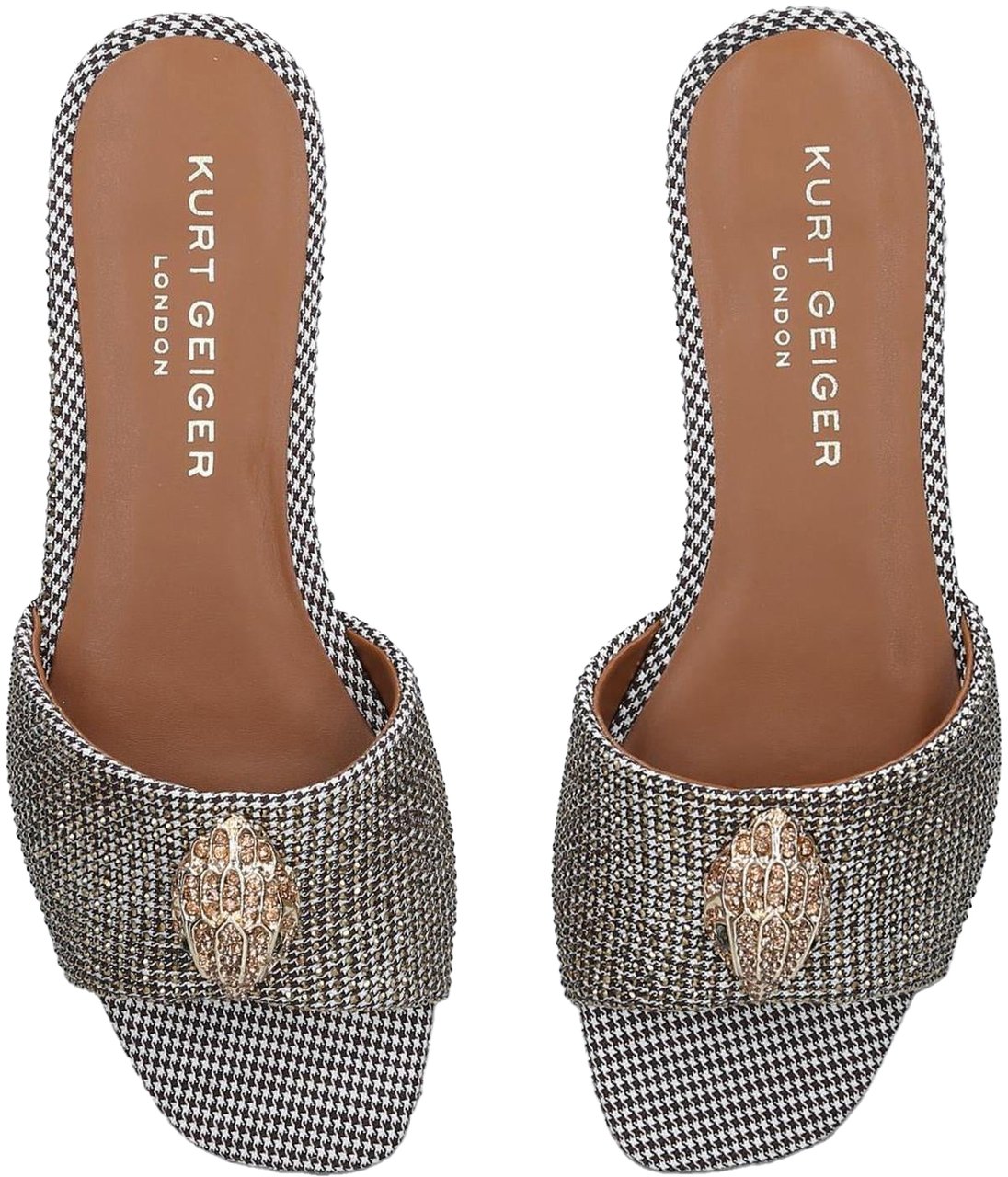 Kurt Geiger London Dames 225-Kensington Flat Sandal Beige