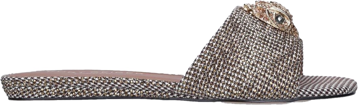 Kurt Geiger London Dames 225-Kensington Flat Sandal Beige