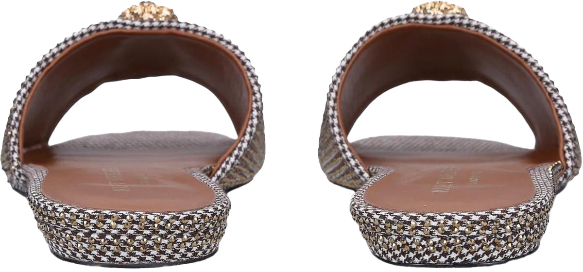 Kurt Geiger London Dames 225-Kensington Flat Sandal Beige