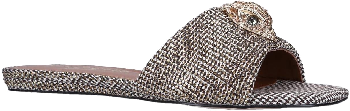 Kurt Geiger London Dames 225-Kensington Flat Sandal Beige