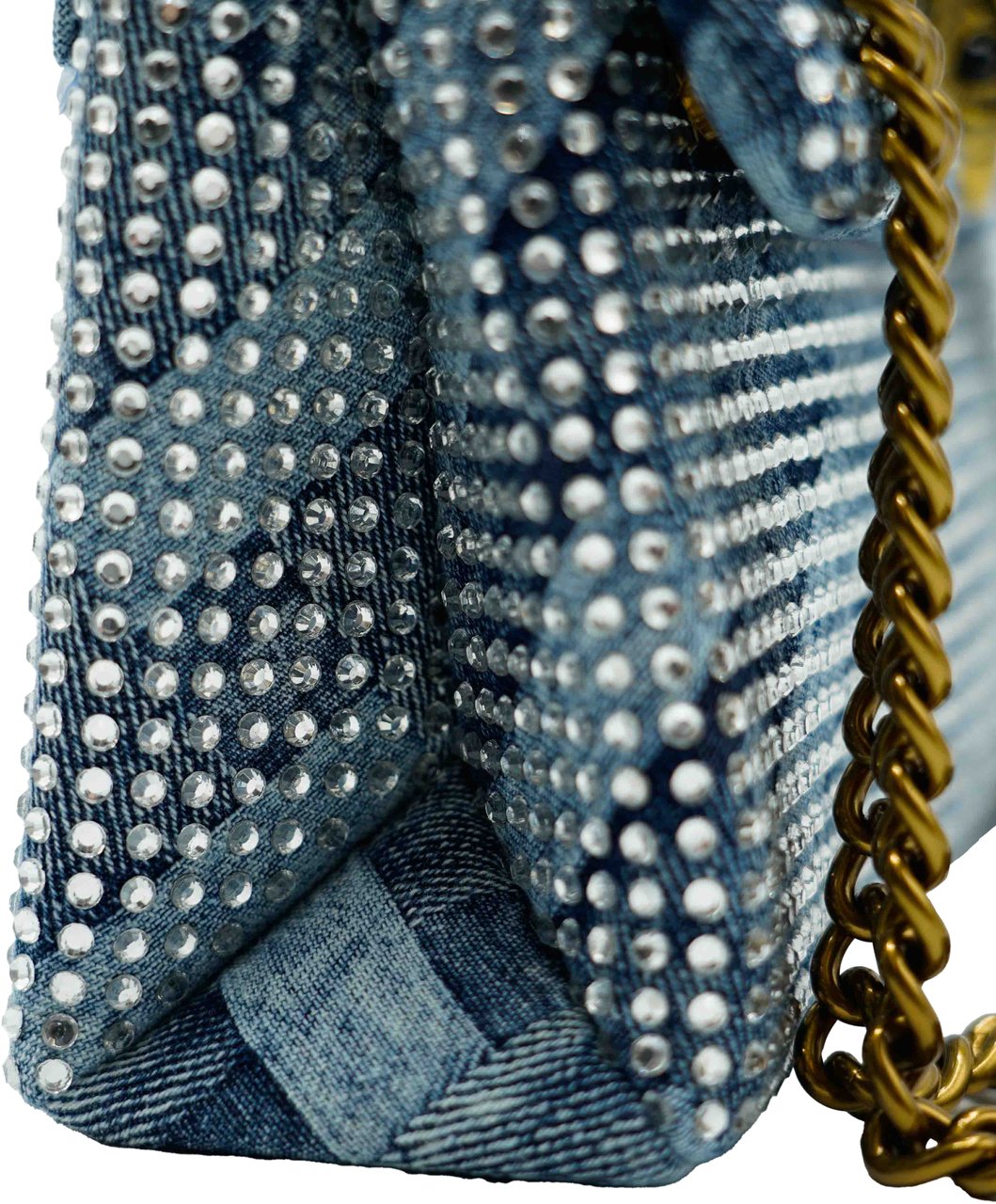 Kurt Geiger London Kensington Denim Handtas Blauw