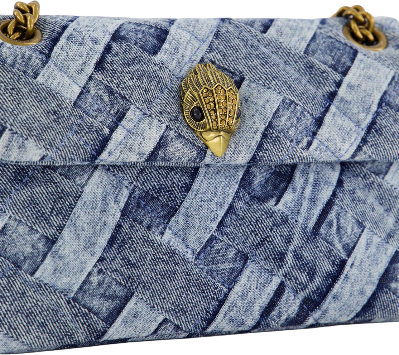 Kurt Geiger London Dames Mini Kensington Jeans Blauw