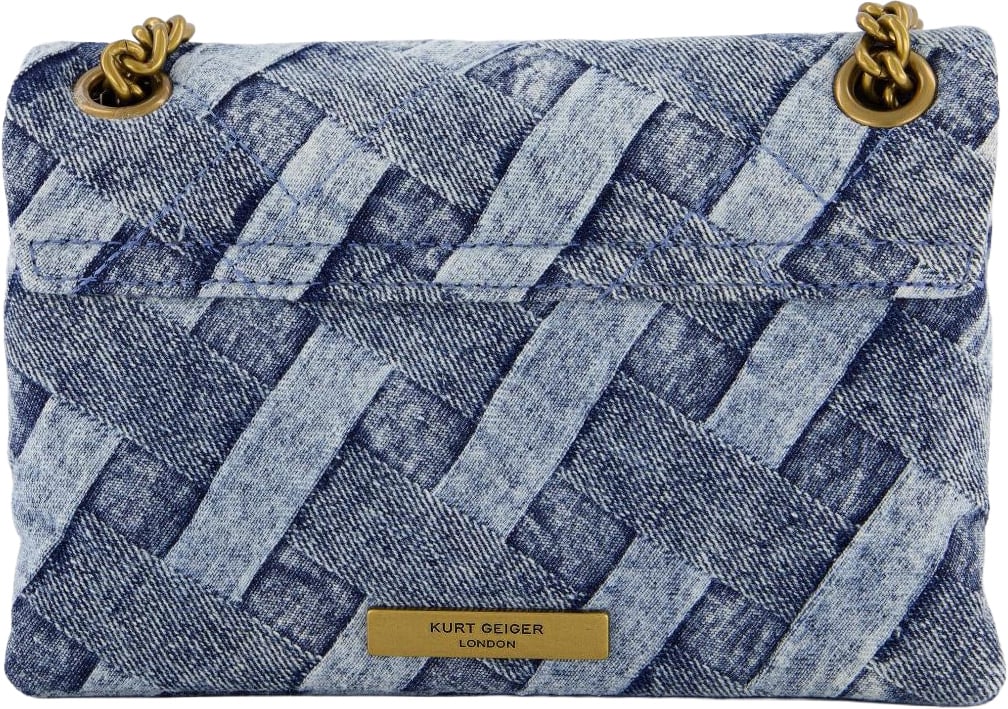Kurt Geiger London Dames Mini Kensington Jeans Blauw