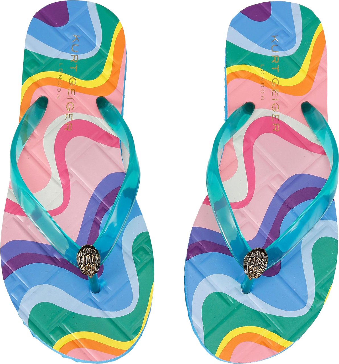 Kurt Geiger London Kensington Flip Flop Blauw