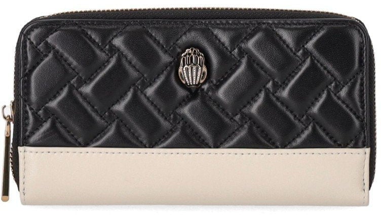 Kurt Geiger London KURT GEIGER KENSINGTON WHITE WALLET Zwart