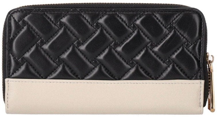 Kurt Geiger London KURT GEIGER KENSINGTON WHITE WALLET Zwart
