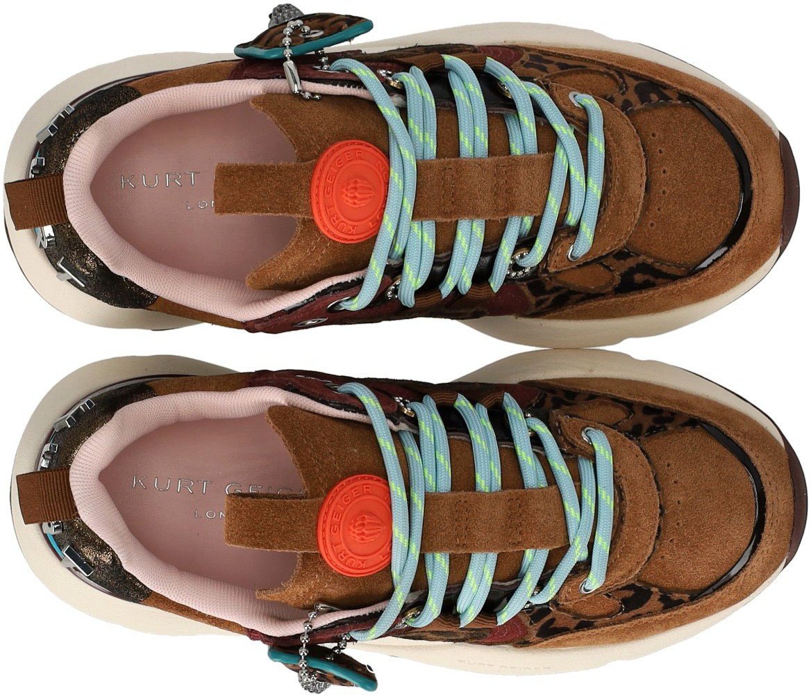 Kurt Geiger London KURT GEIGER KURT RUNNER SNEAKER Bruin