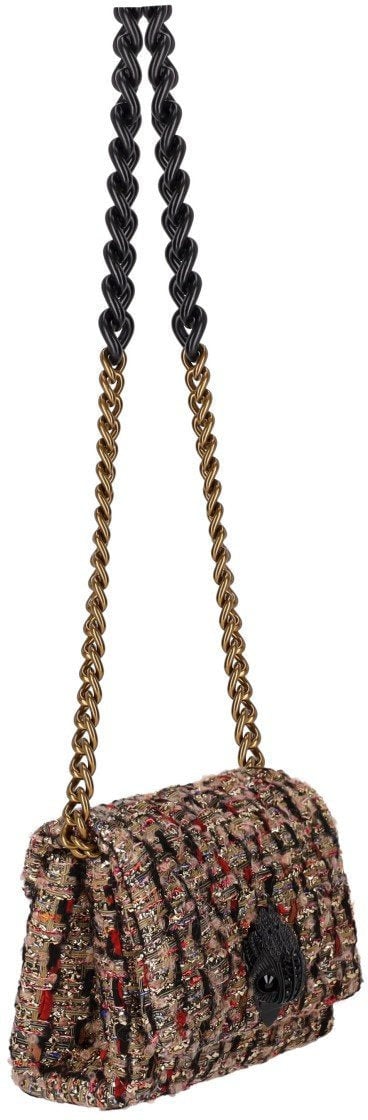 Kurt Geiger London KURT GEIGER MINI KENSINGTON MULTICOLORED CROSSBODY BAG Goud