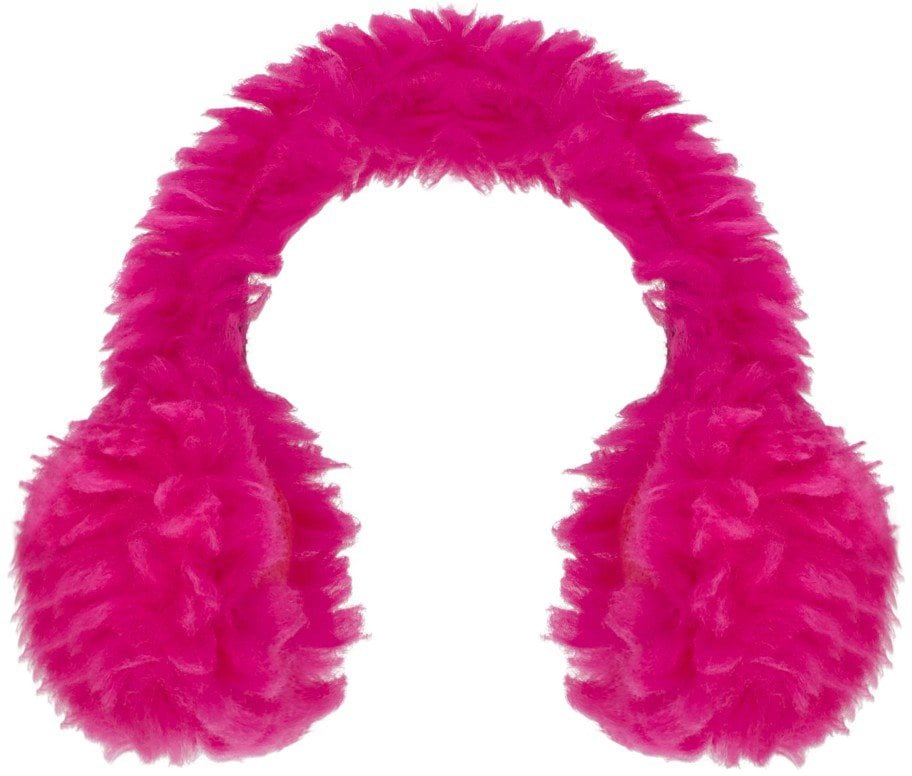 Kurt Geiger London KURT GEIGER FUCHSIA EARMUFFS Roze