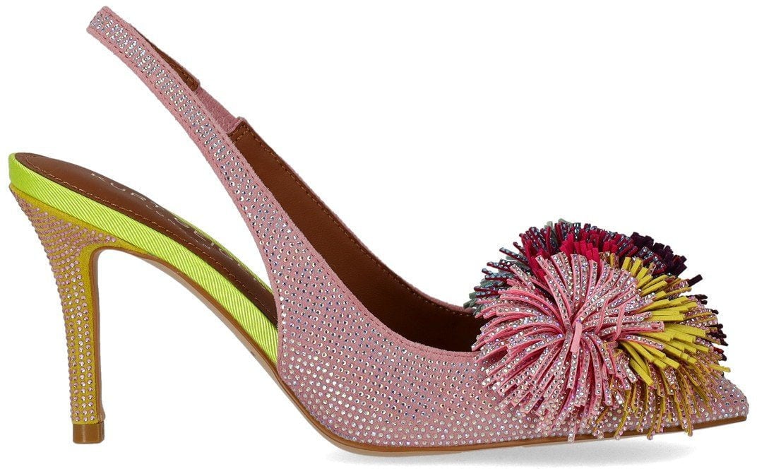Kurt Geiger London KURT GEIGER POM POM SLINGBACK PUMP Roze