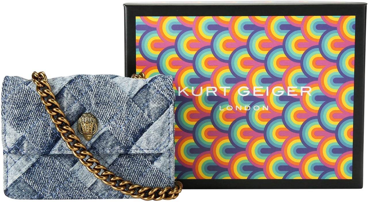 Kurt Geiger London Micro Kensington Tas Blauw