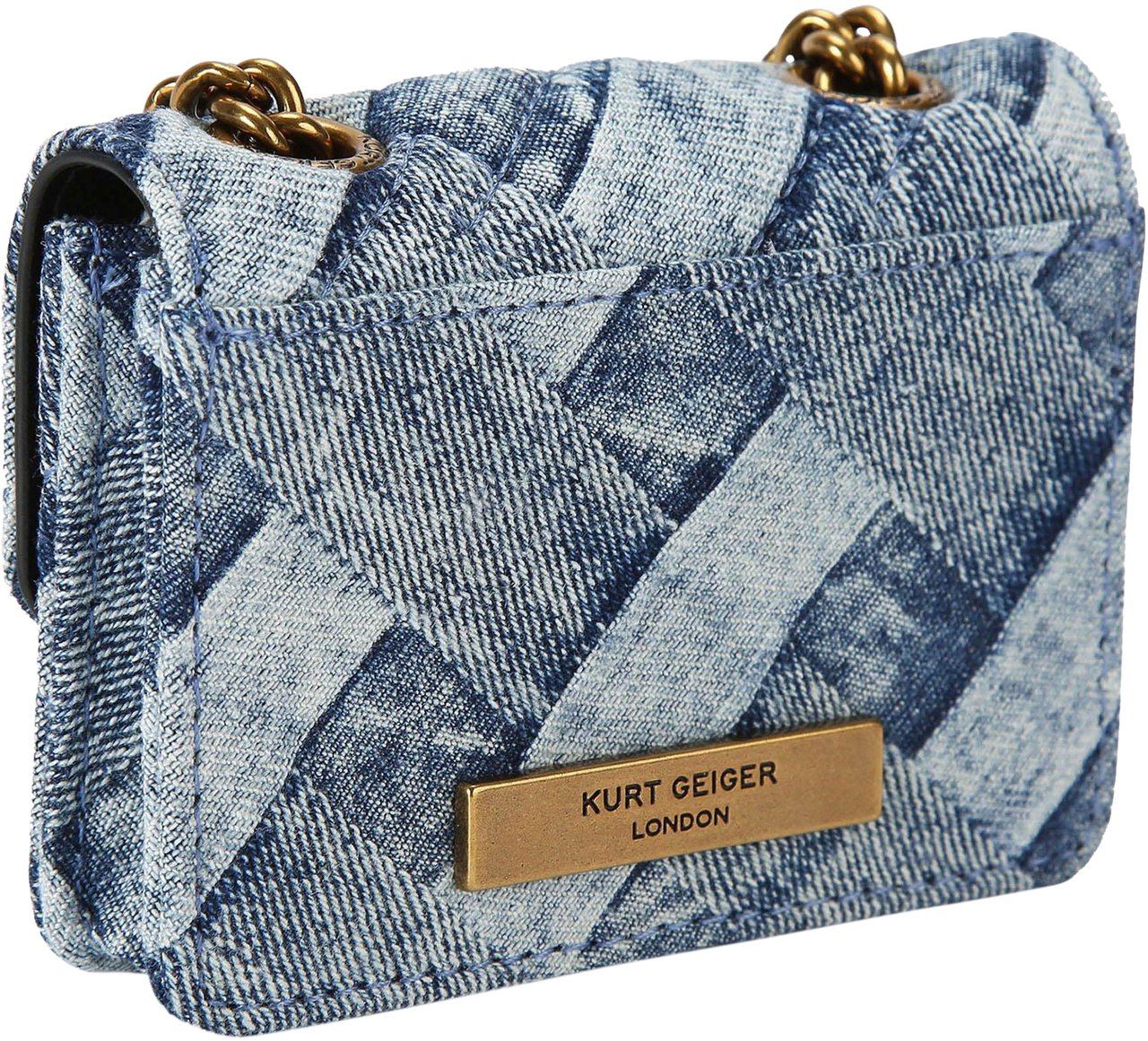 Kurt Geiger London Micro Kensington Tas Blauw