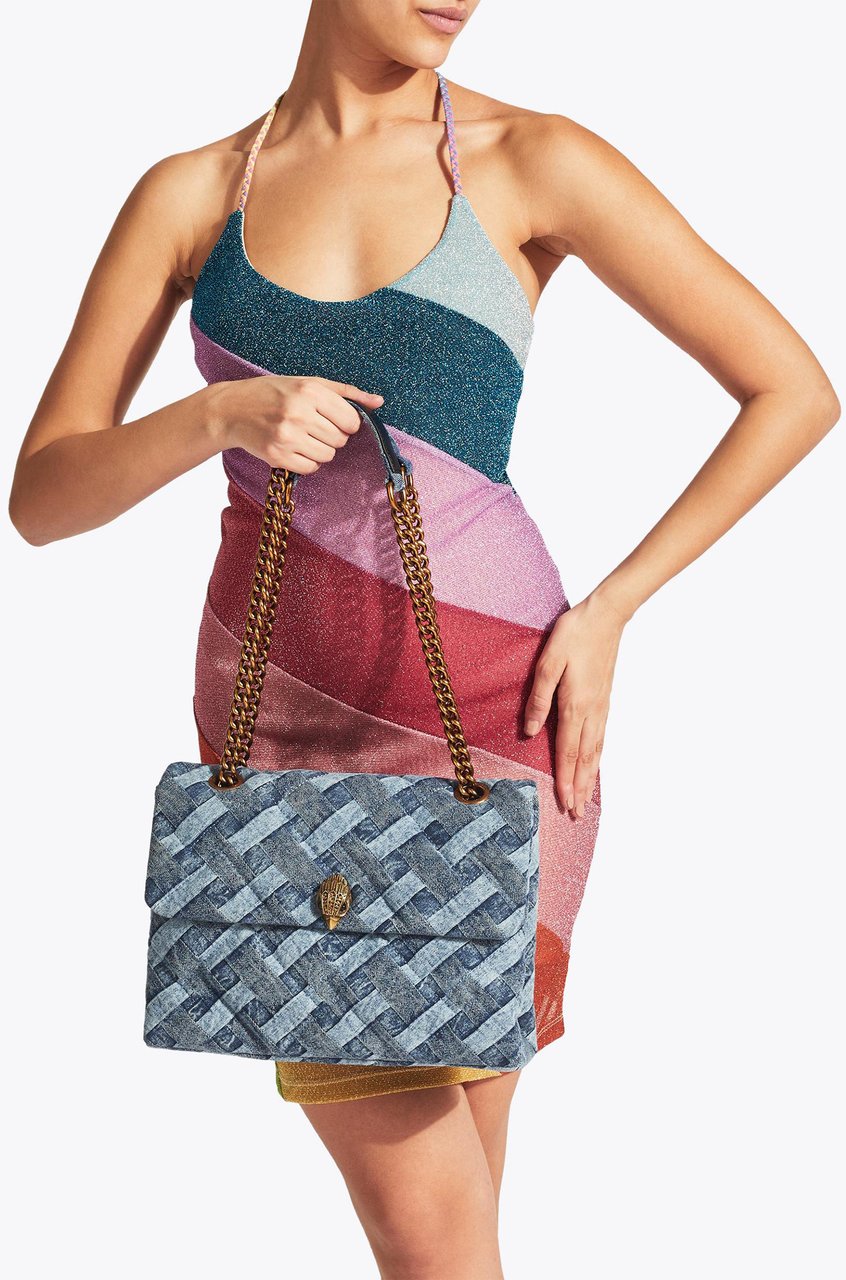 Kurt Geiger London Large Kensington Soft Handtas Blauw