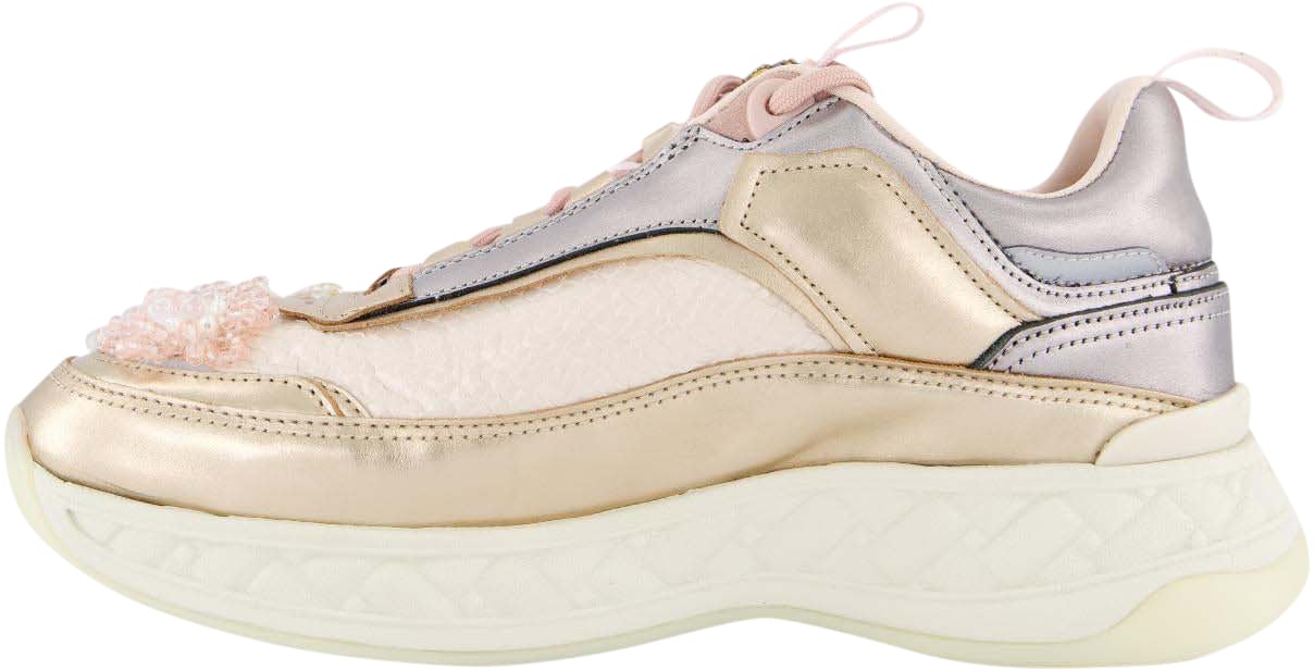 Kurt Geiger London Dames Kensington Sneaker Metallic Metallic