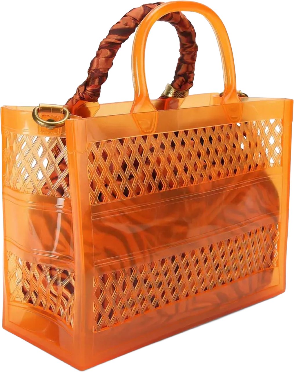 Kurt Geiger London Dames Smal Jelly Tote Bag Beige