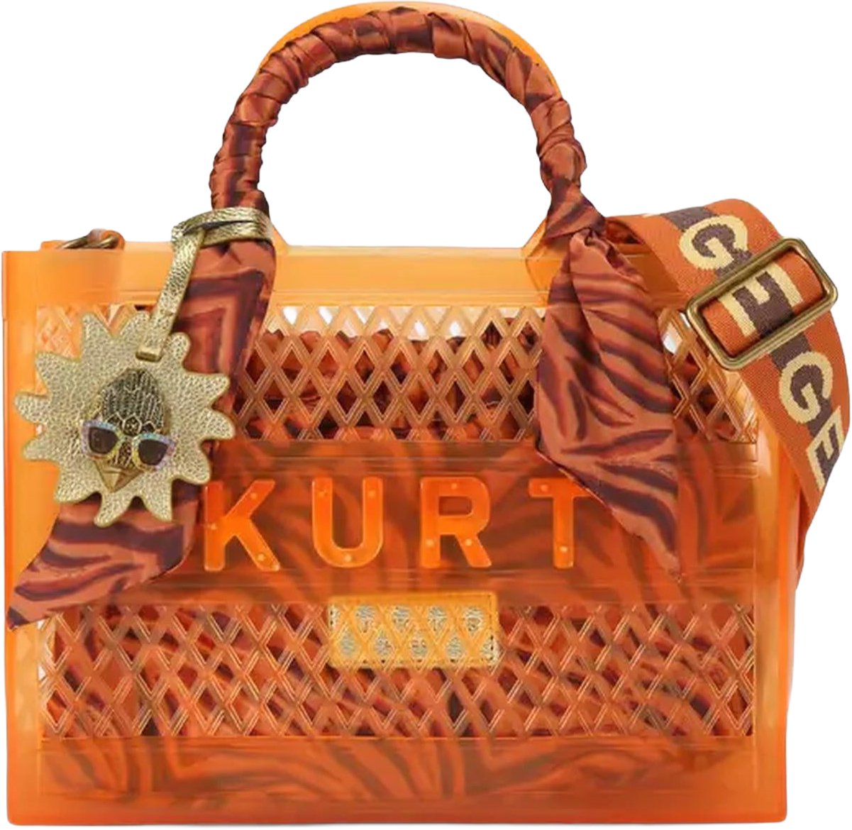 Kurt Geiger London Dames Smal Jelly Tote Bag Beige