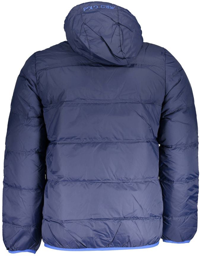 La Martina La Martina Blu Polyamide Men's Jacket Blauw