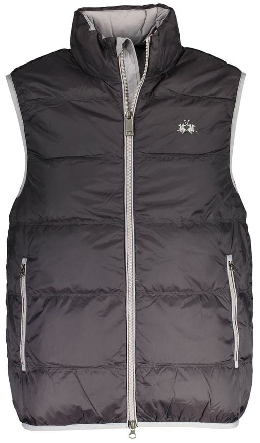 La Martina La Martina Nero Poliammide Mens Vest Zwart