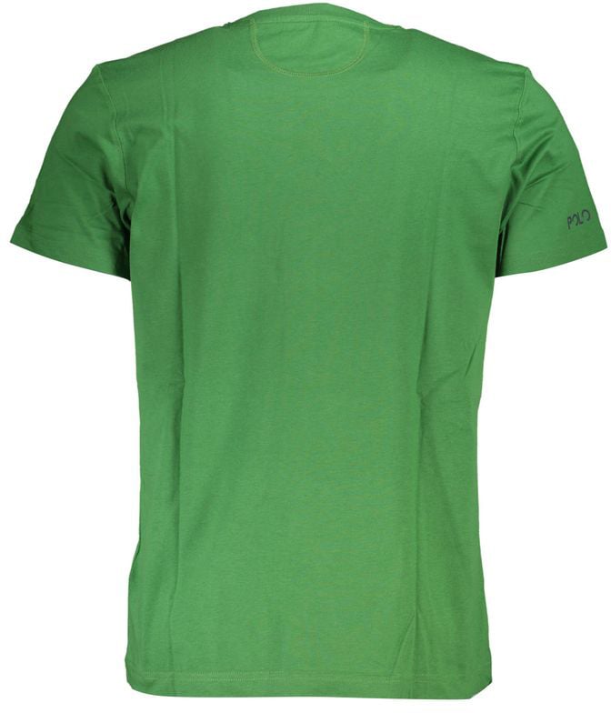 La Martina Verde Cotton Men's T-Shirt Groen