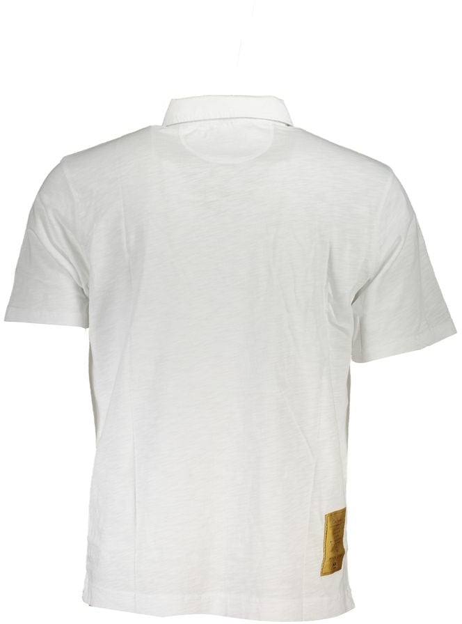 La Martina White Cotton Men's Polo Shirt Wit
