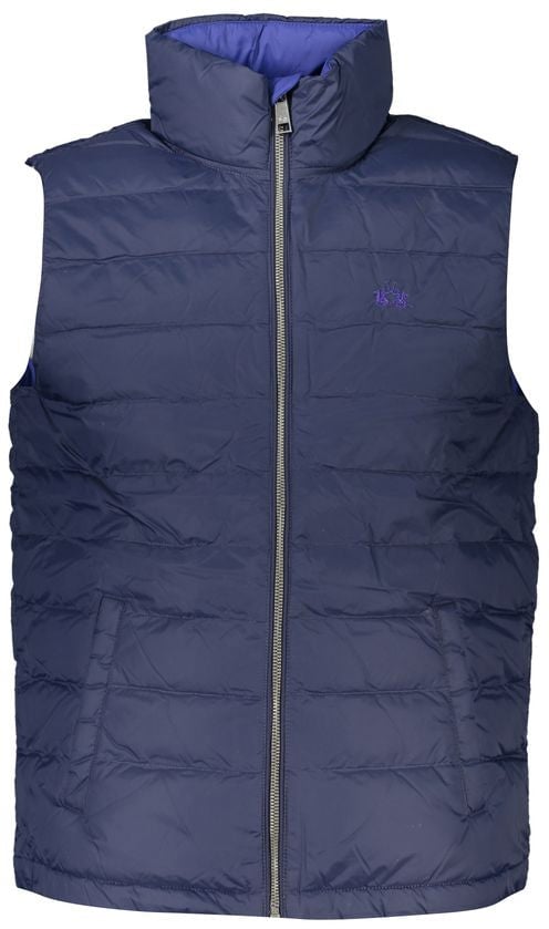 La Martina La Martina Blu Poliammide Men Vest Blauw