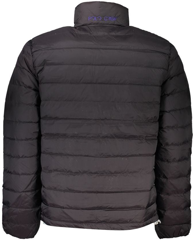 La Martina Nero Poliammide Mens Jacket Zwart
