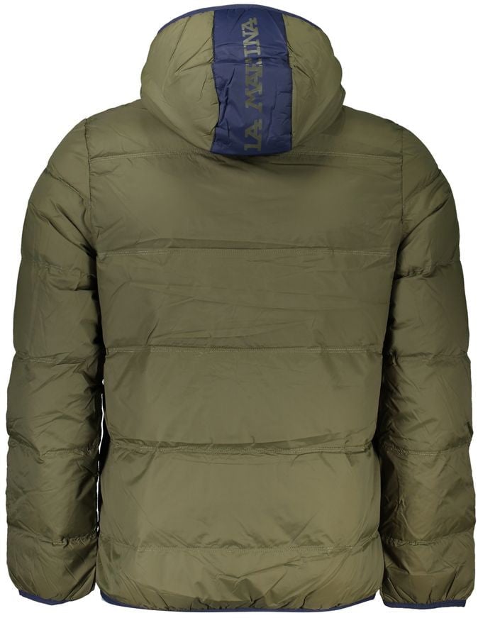 La Martina La Martina Verde Poliammide Men Jacket Groen