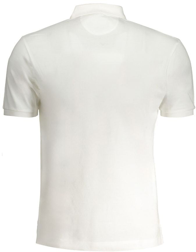 La Martina La Martina White Cotton Men Polo Shirt Wit