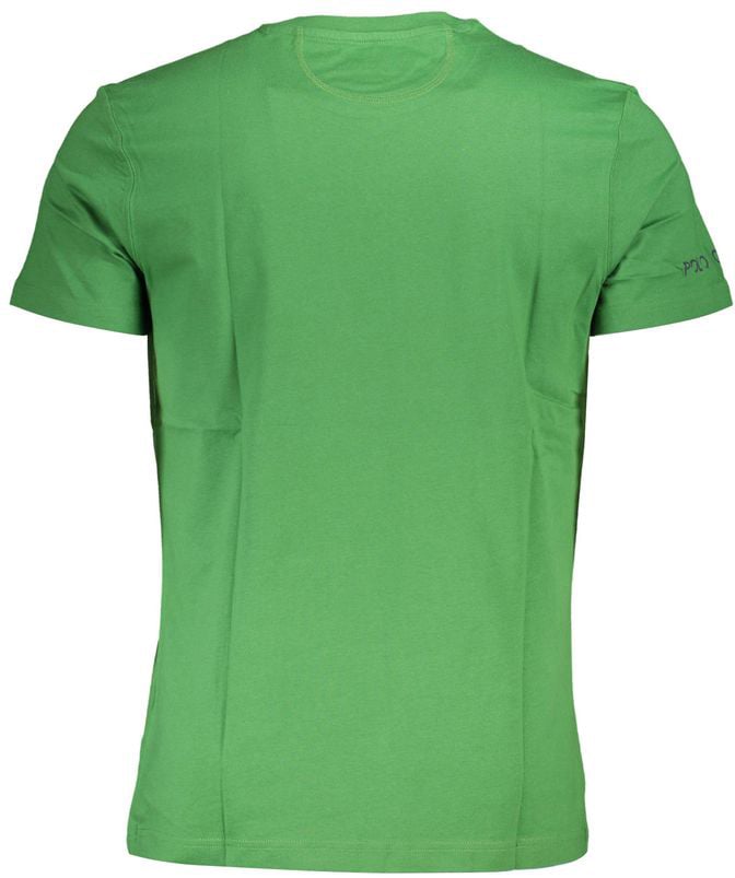La Martina Verde Cotton Men T-Shirt Groen