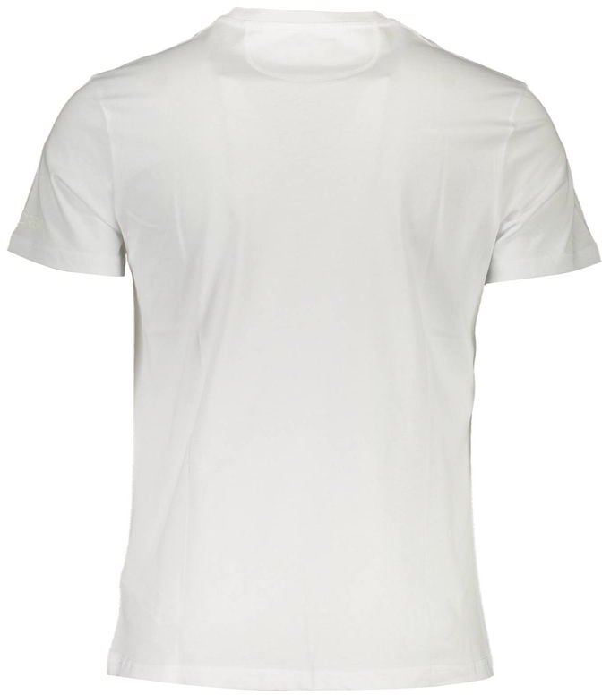 La Martina Bianco Cotton Men T-Shirt Wit