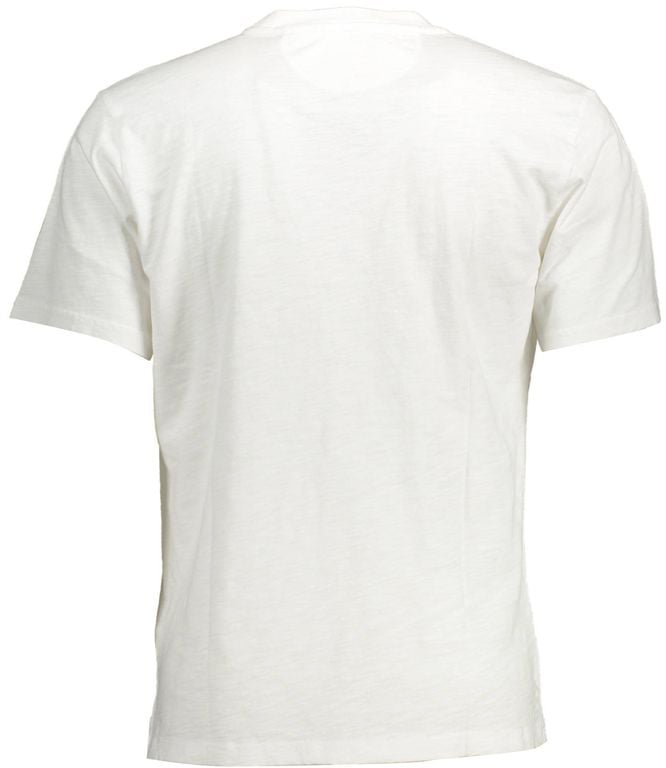 La Martina Bianco Cotton Men T-Shirt Wit