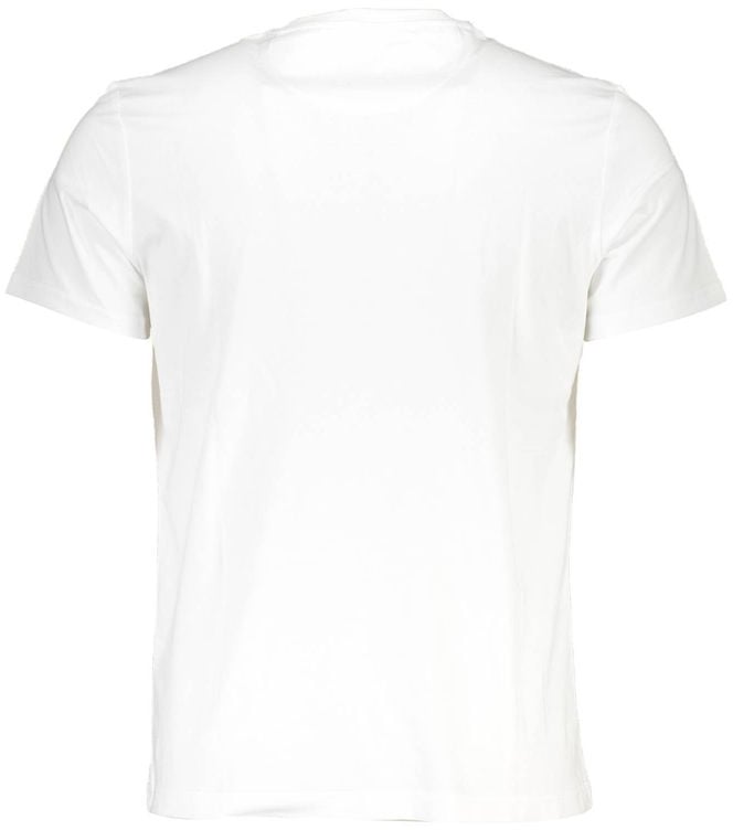 La Martina White Cotton Men's T-Shirt Wit