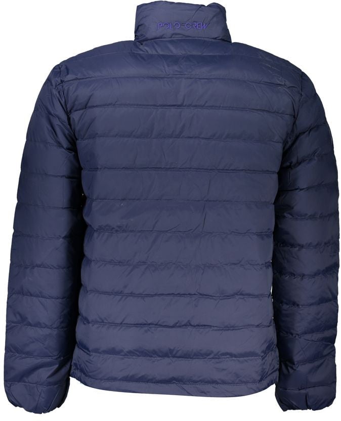 La Martina Blu Poliammide Men's Jacket Blauw