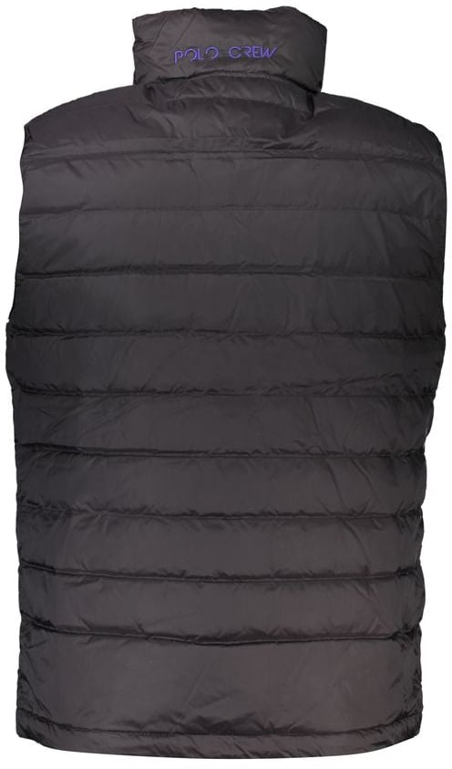 La Martina La Martina Black Polyamide Men's Jacket Zwart