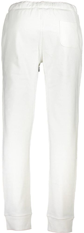 La Martina White Cotton Men's Track Pant Wit