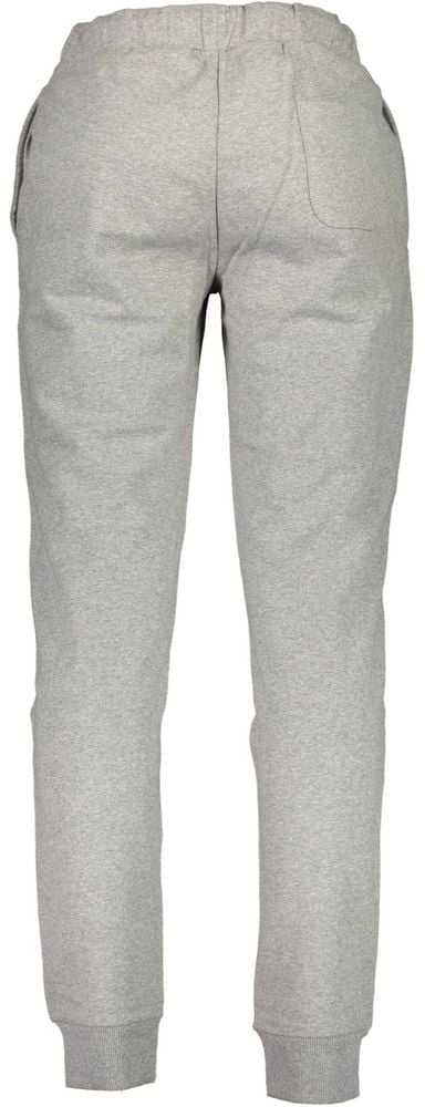 La Martina Grigio Cotton Men's Sport Trouser Grijs