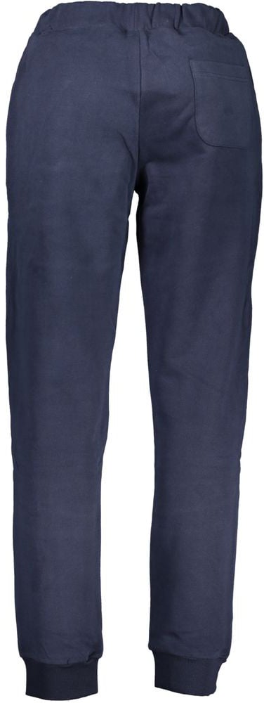 La Martina Blue Cotton Men's Sweatpant Blauw