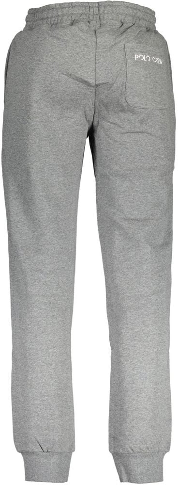 La Martina Gray Cotton Men's Sweatpants Grijs
