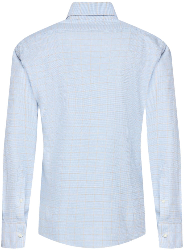 La Martina Man Shirt Dobby Poplin Divers