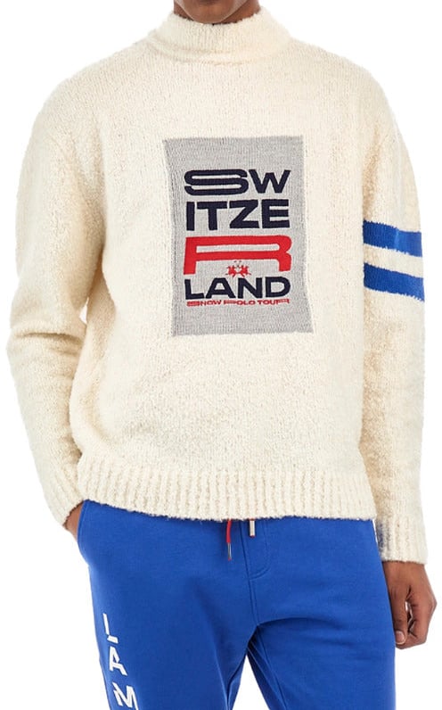 La Martina Man Turtle Neck Tricot Wit