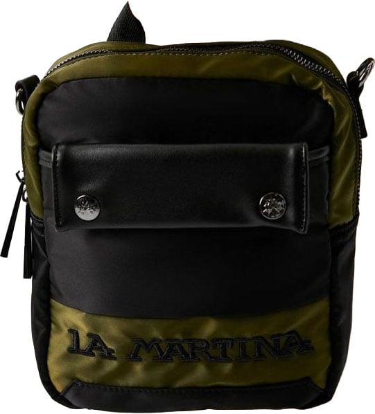La Martina La Martina Bicolor Nylon Crossbody Bag Divers