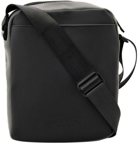 La Martina La Martina Black Polyethylene Crossbody Bag Zwart