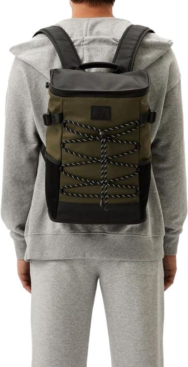 La Martina La Martina Bicolor Polyethylene Backpack Divers