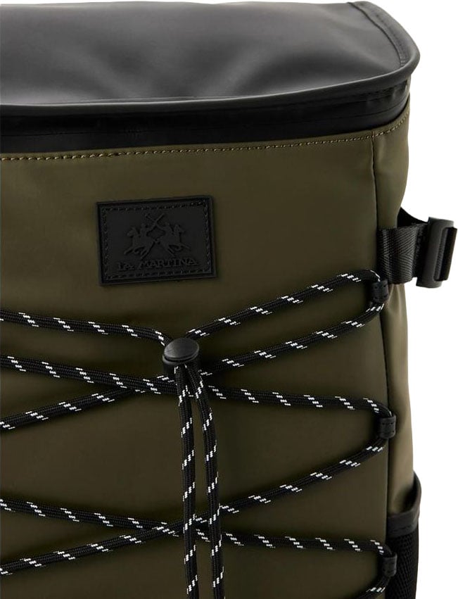 La Martina La Martina Bicolor Polyethylene Backpack Divers